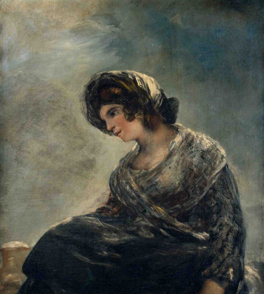 The Milkmaid of Bordeaux (1825–1827) By Francisco Goya