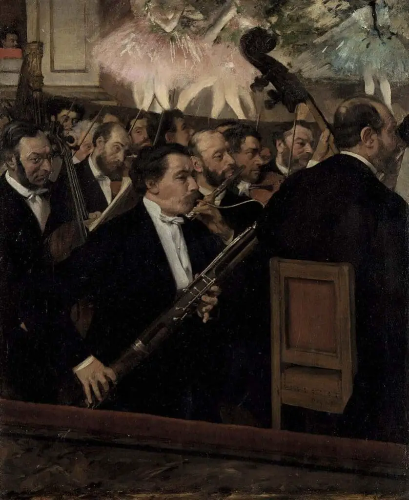 The Orchestra At The Opera (1870) By Edgar Degas