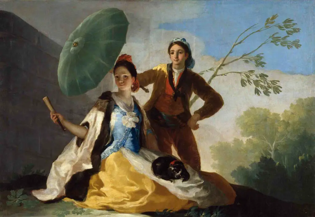The Parasol (1777) By Francisco Goya