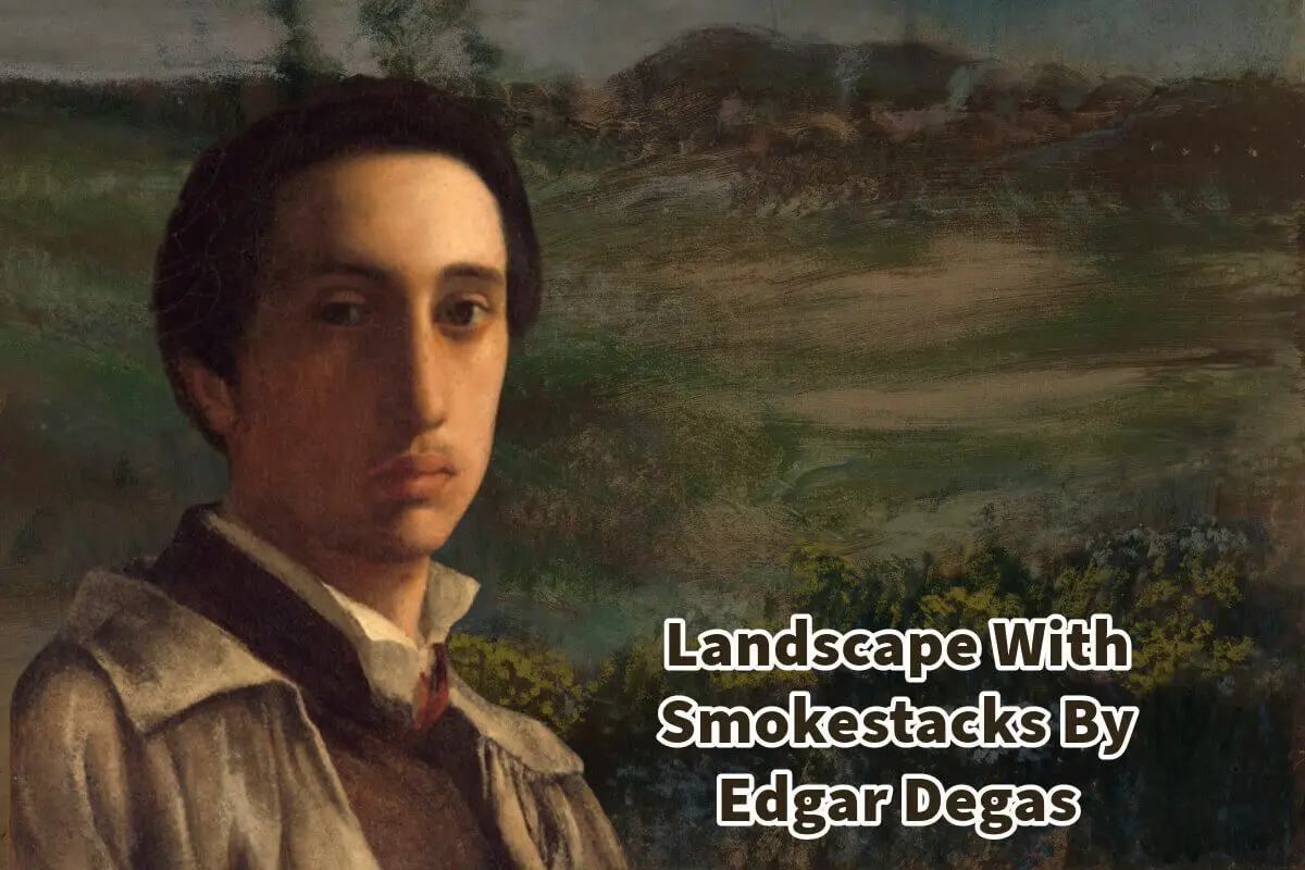 Landscape With Smokestacks By Edgar Degas