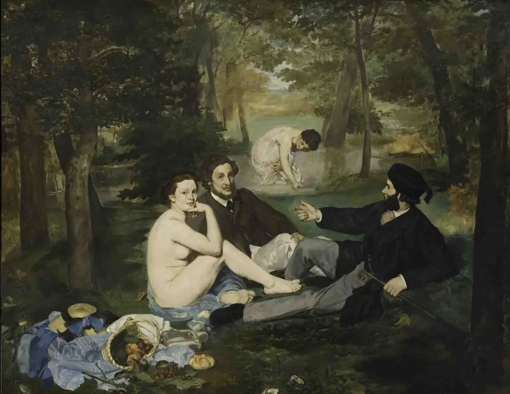 Le Déjeuner sur l'herbe (1863) By Édouard Manet