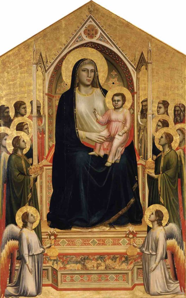 Ognissanti Madonna By Giotto