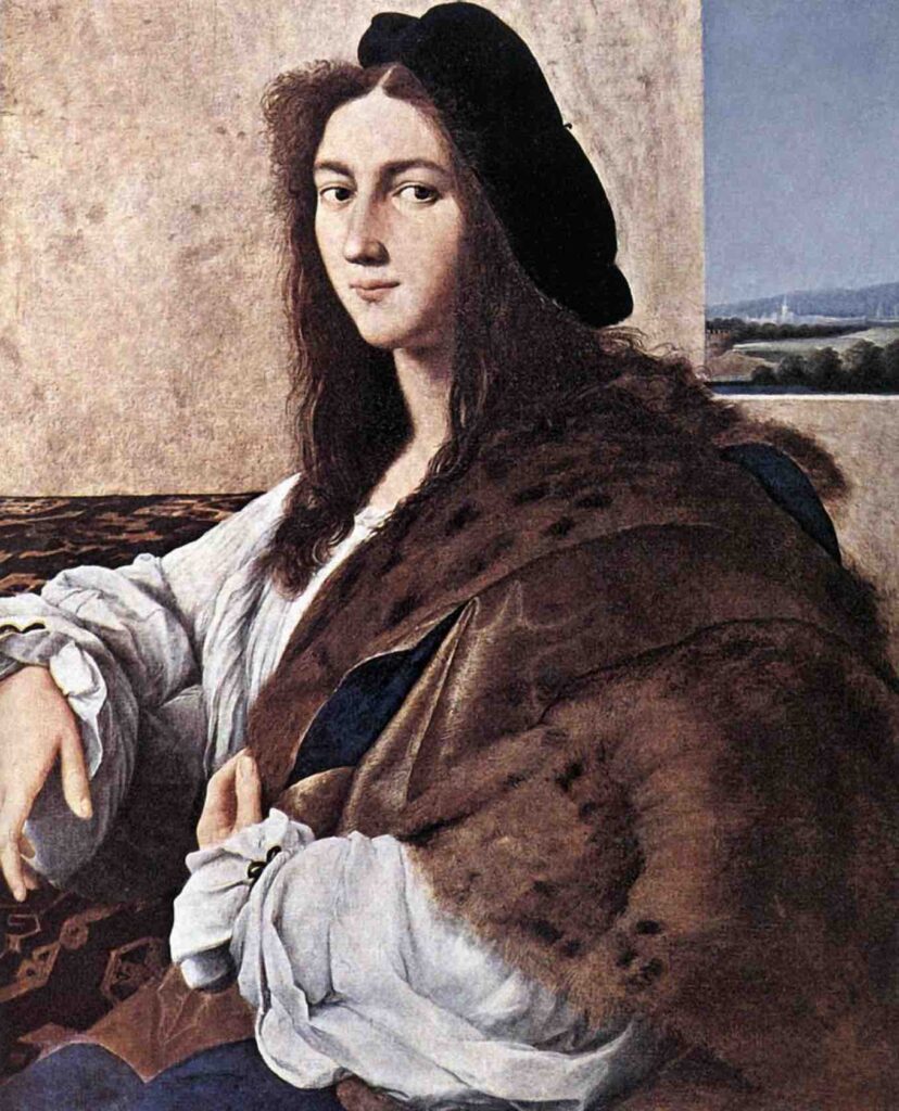 Portrait of a Young Man By Raphael
