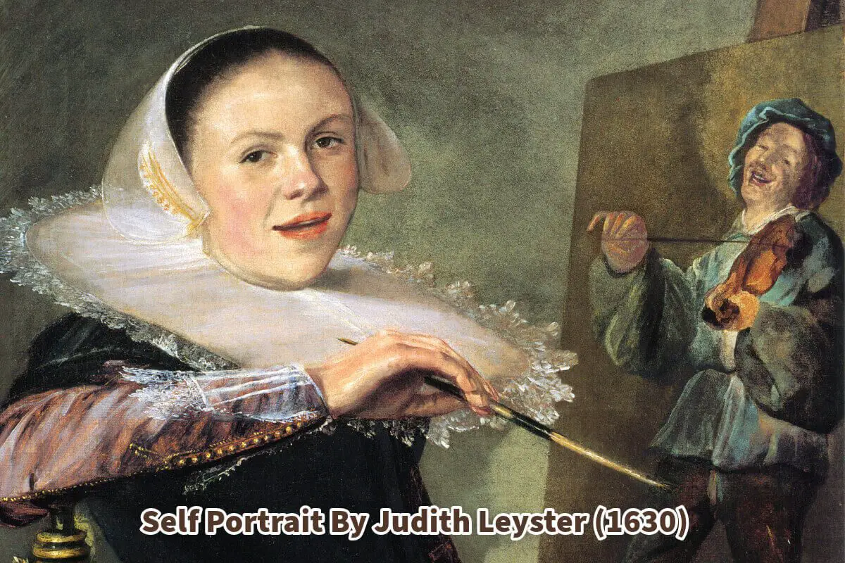 Self Portrait By Judith Leyster (1630)