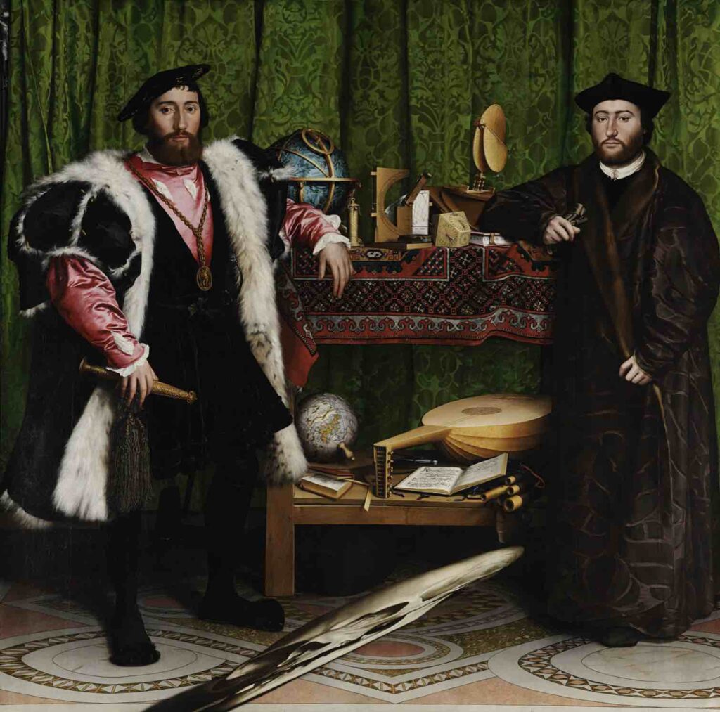 The Ambassadors (1533) By Hans Holbein the Younger