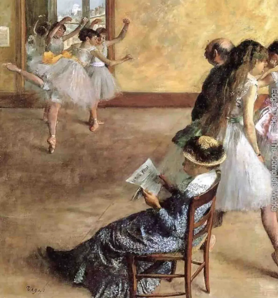 The Ballet Class (1881) By Edgar Degas