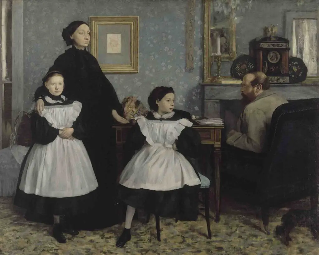 The Bellelli Family (1858-1867) By Edgar Degas