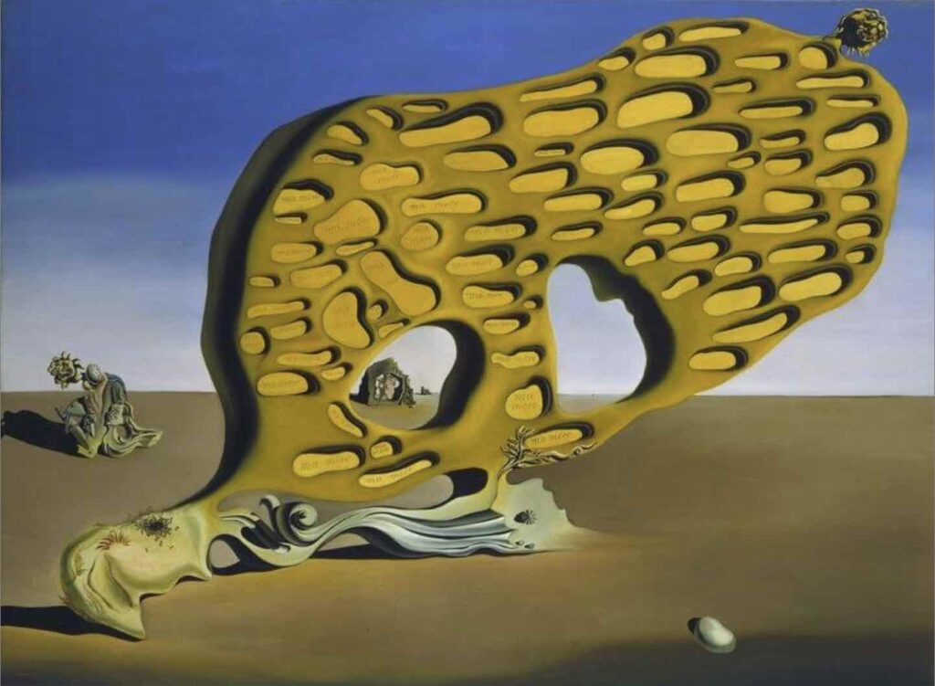 The Enigma of Desire (1929) By Salvador Dali