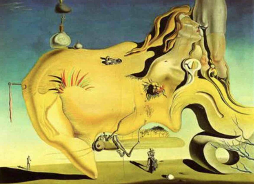 The Great Masturbator (1929) By Salvador Dali