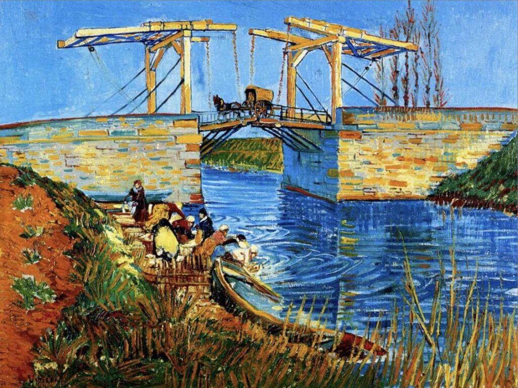 The Langlois Bridge (1888) By Vincent Van Gogh