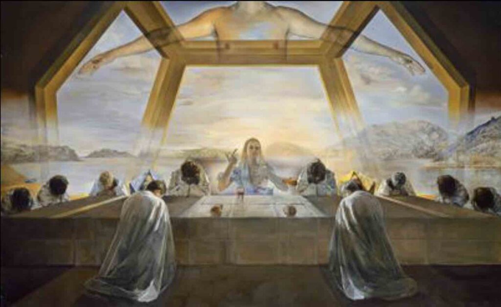 The Sacrament of the Last Supper (1955) By Salvador Dali
