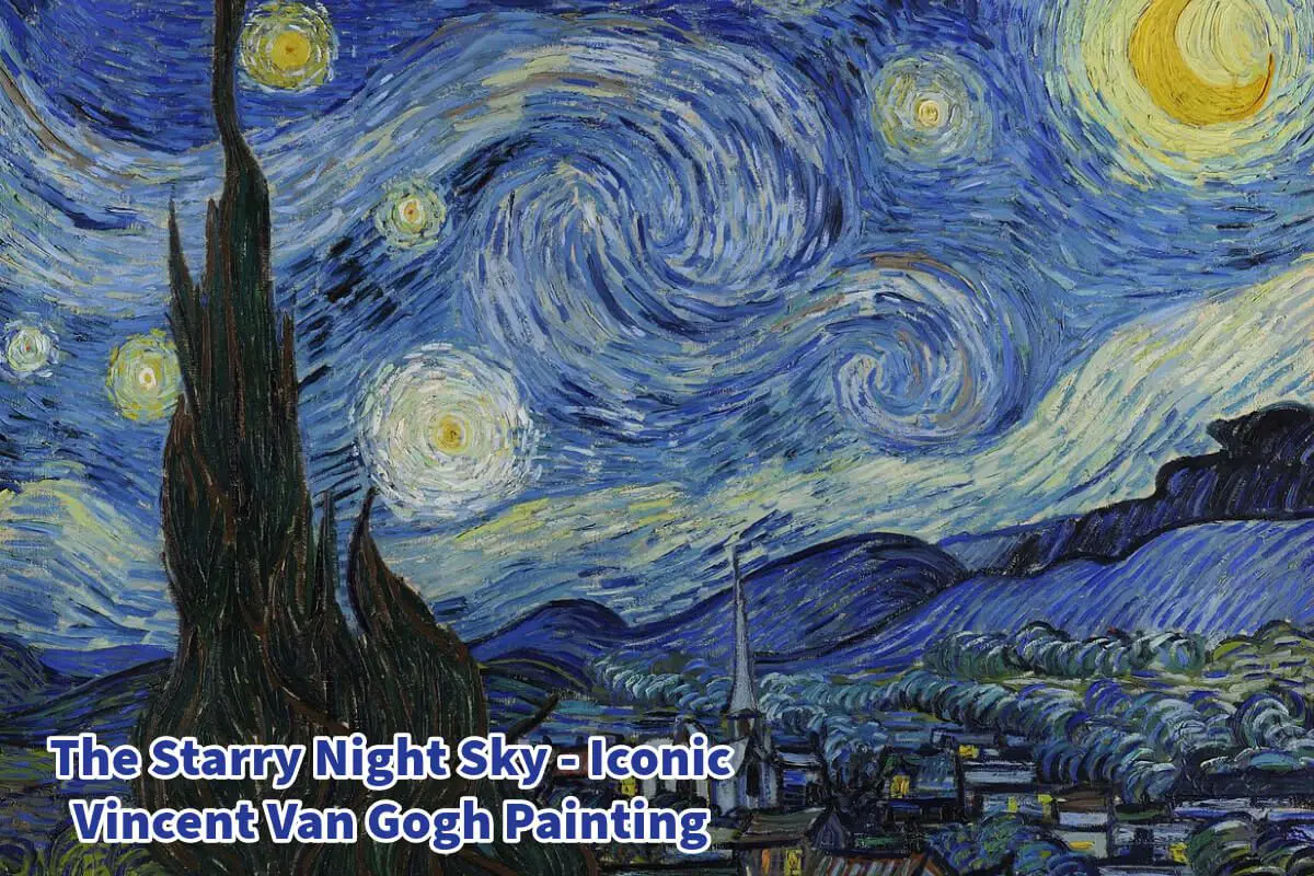 The Starry Night Sky - Iconic Vincent Van Gogh Painting