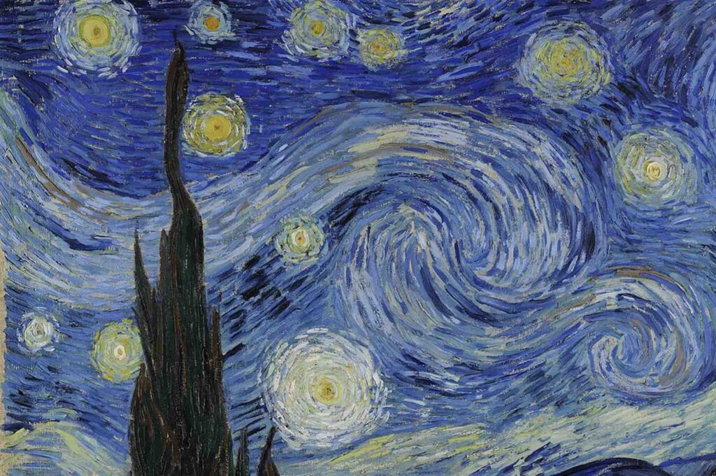 The Stars That Beckon In The Starry Night Painting