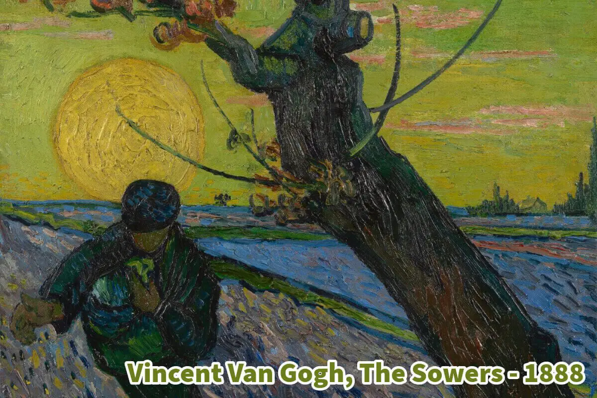 Vincent Van Gogh, The Sowers - 1888
