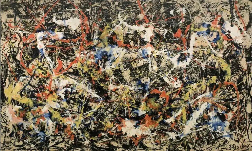 Convergence, 1952 by Jackson Pollock 