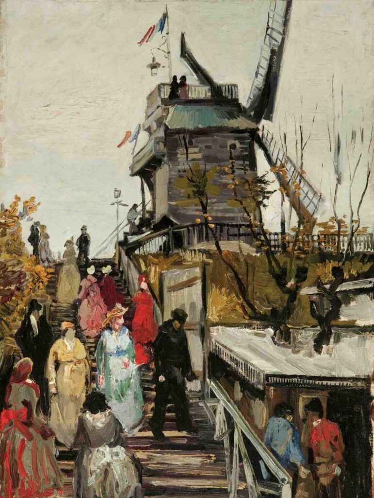 Le Blute-Fin Mill (1886) By Vincent van Gogh