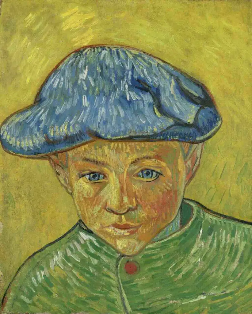 Portrait of Camille Roulin (1888) By Vincent Van Gogh