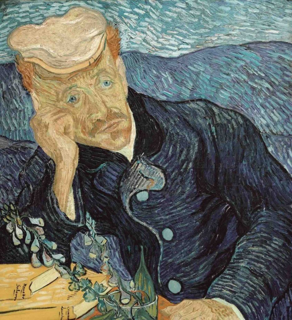 Portrait of Dr Gachet (1890) By Vincent van Gogh