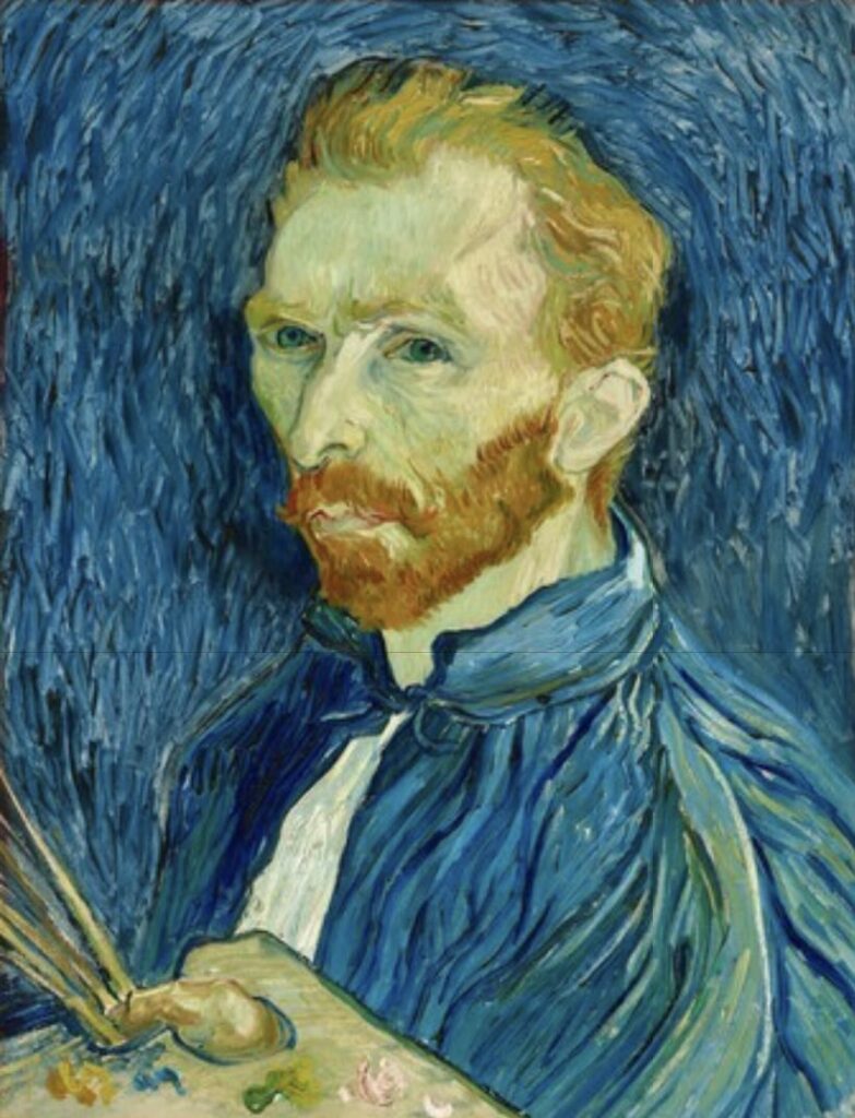 Self-Portrait (1889) By Vincent van Gogh 