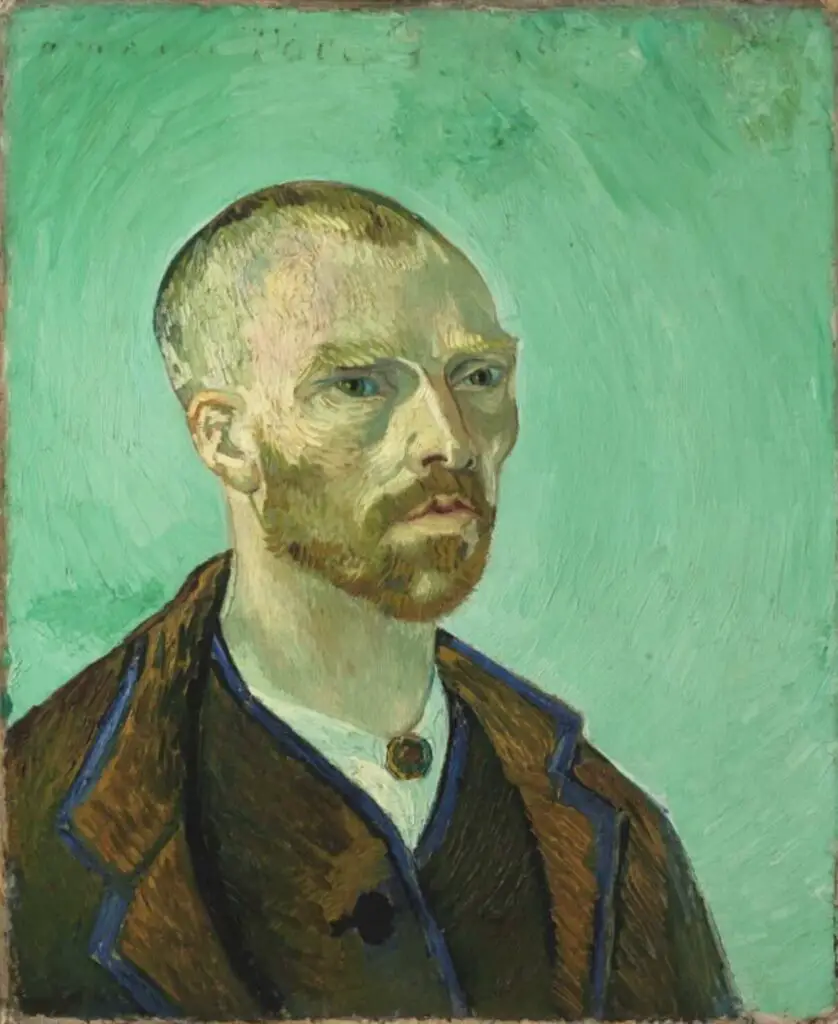 Self-portrait, dedicated to Gauguin (1888) By Vincent van Gogh