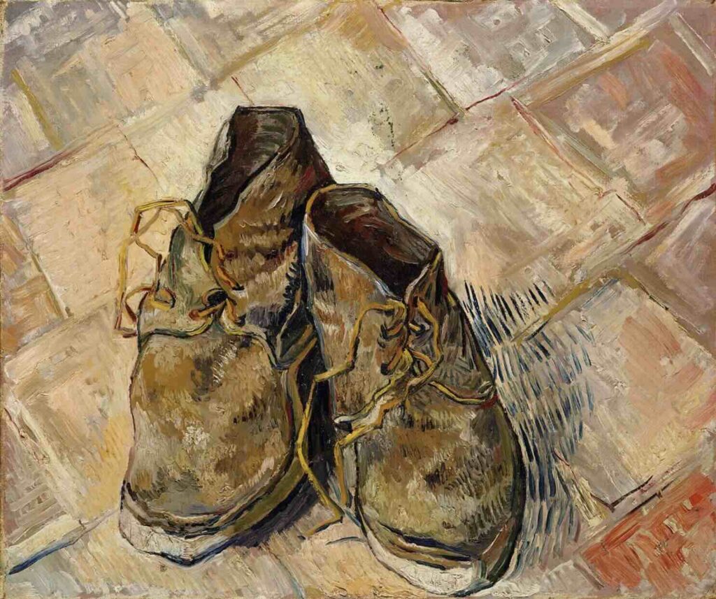Shoes (1888) By Vincent Van Gogh