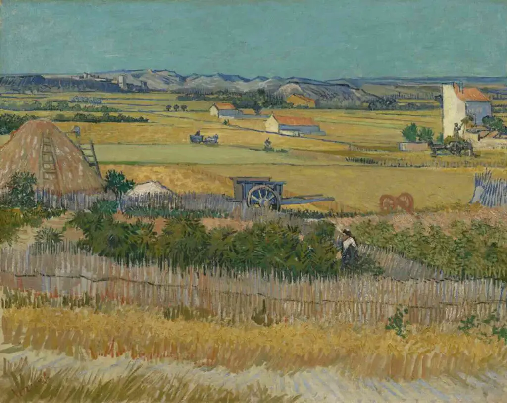 The Harvest (1888) By Vincent Van Gogh