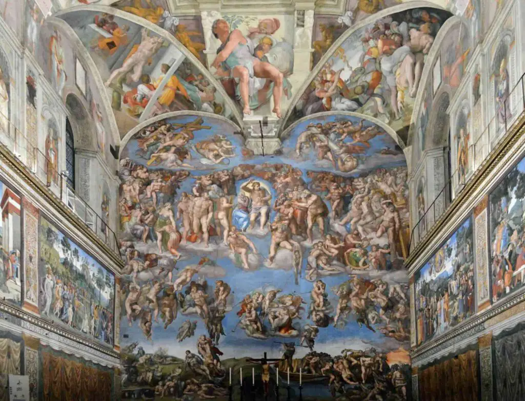 The Last Judgment (1534–41) By Michelangelo