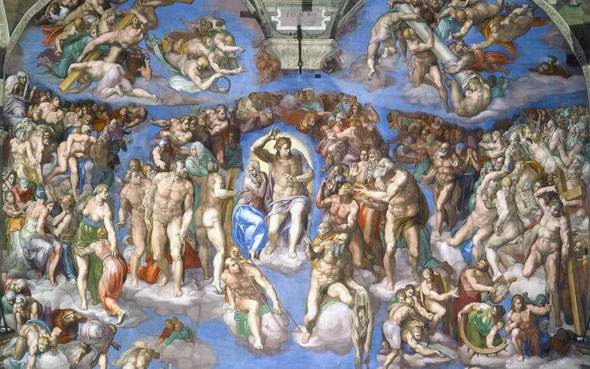 The Last Judgment By Michelangelo