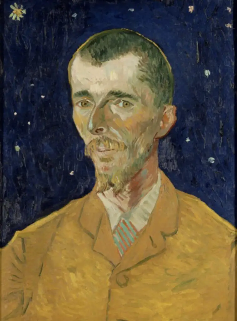 The Portrait of Eugène Boch (1888) By Vincent Van Gogh