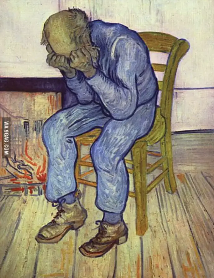 Vincent Van Gogh Experiencing Mental Issue
