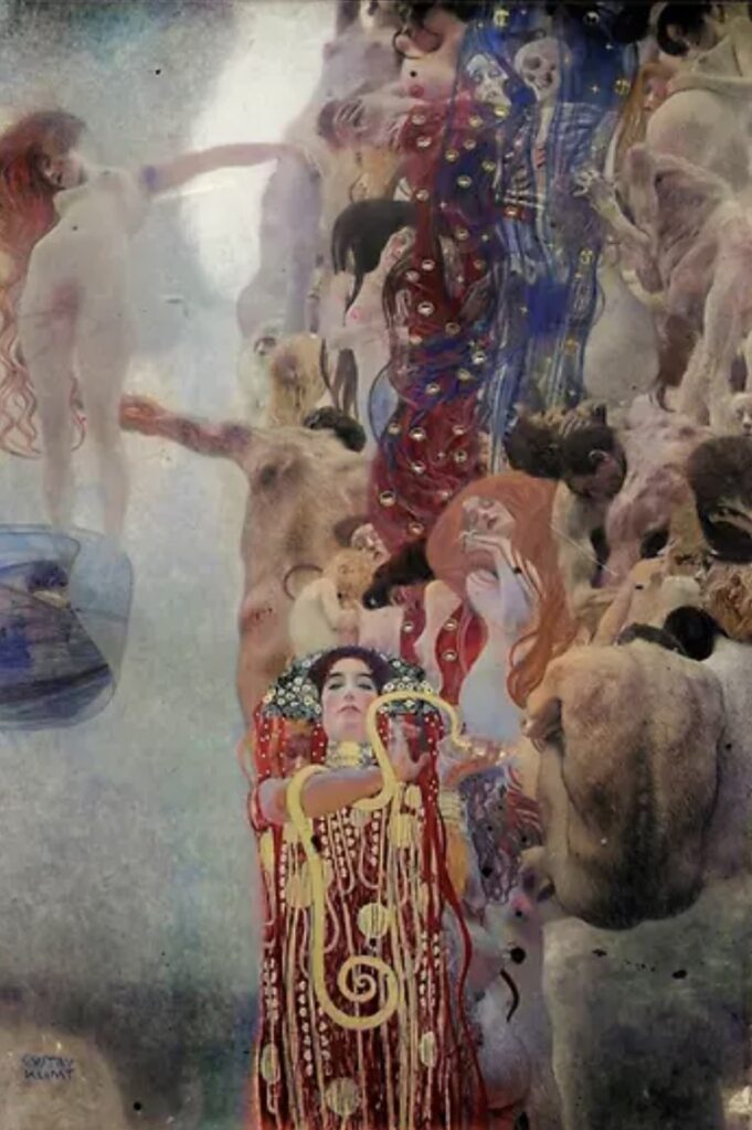 Faculty Paintings By Gustav Klimt