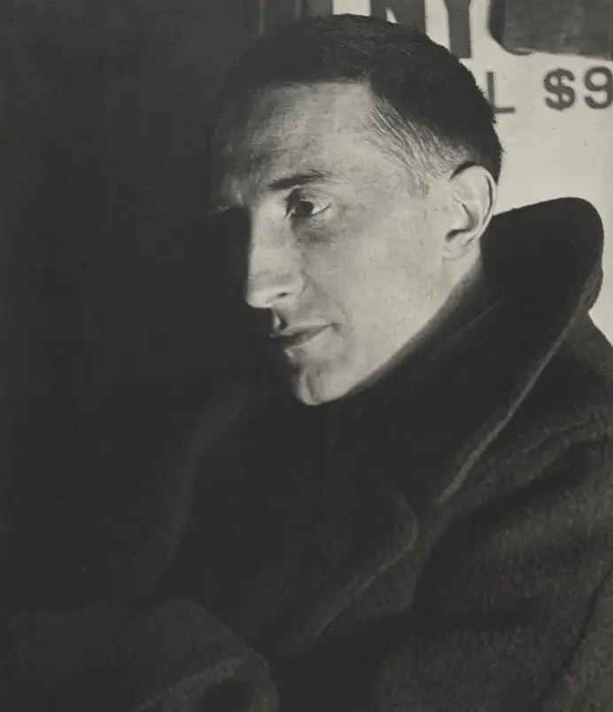 Portrait of Marcel Duchamp in Black and White
