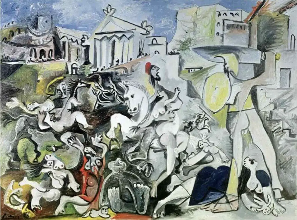 Rape of the Sabine Women (1962) By Pablo Picasso