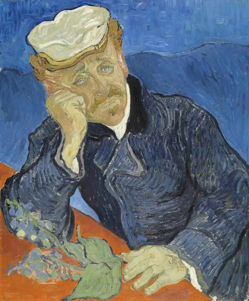 Second Version of Portrait of Dr. Gachet, 1890 By Vincent van Gogh at Musée d'Orsay, Paris
