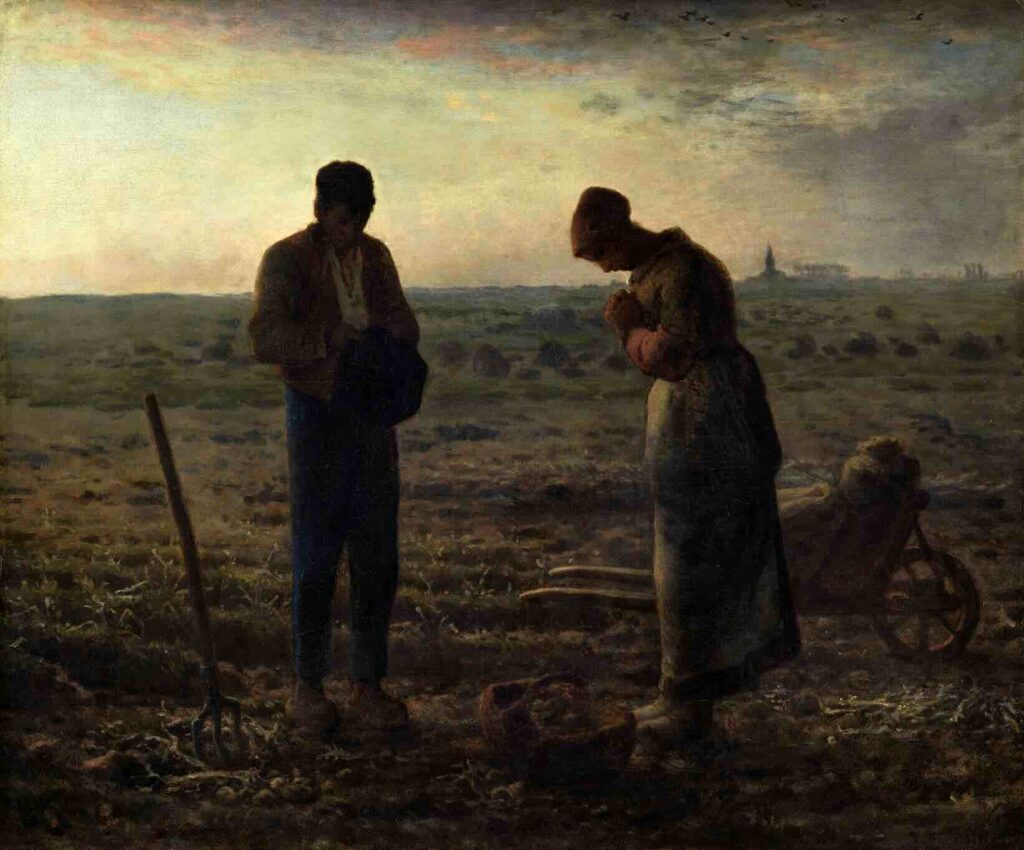 The Angelus (1859) by Jean-François Millet