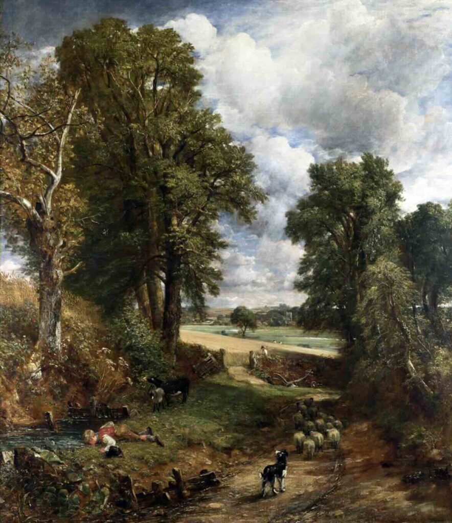 The Cornfield (1826) by John Constable