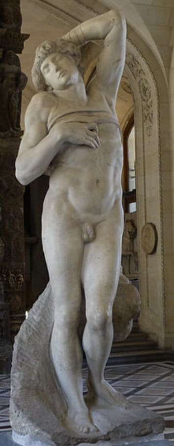 The Dying Slave By Michelangelo