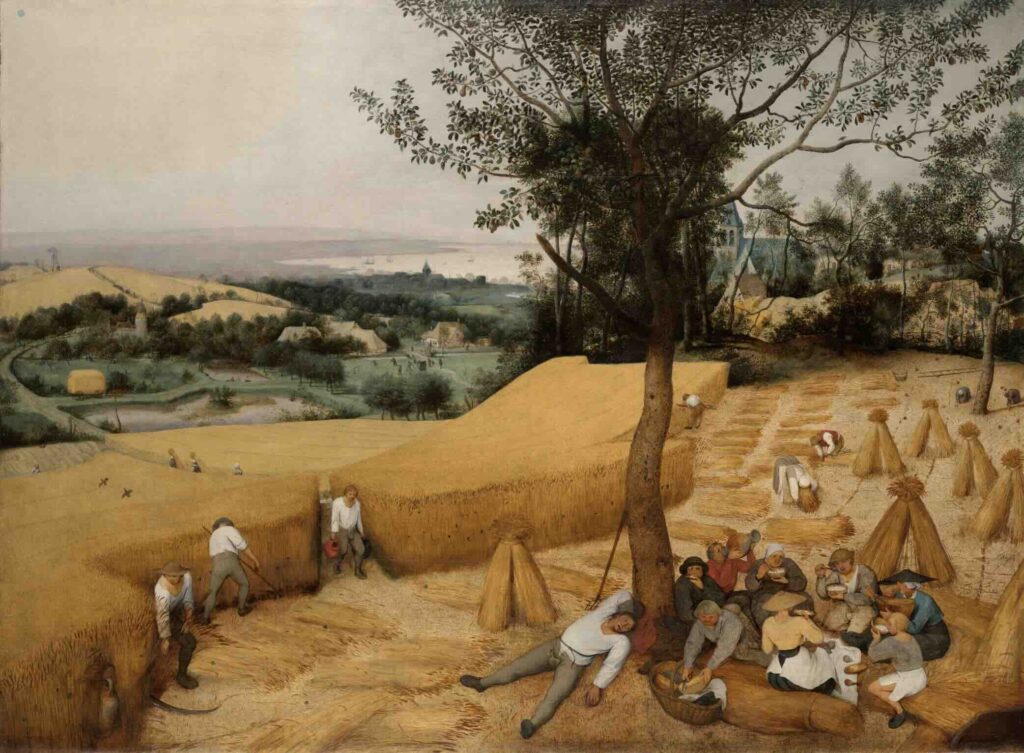 The Harvesters (1565) by Pieter Bruegel the Elder