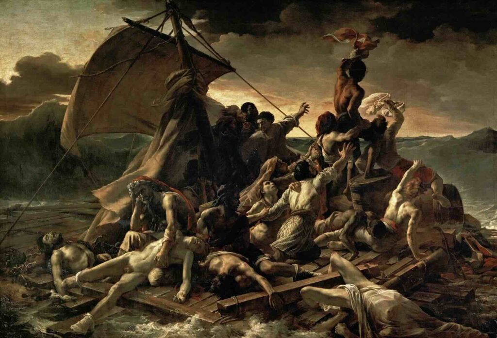 The Raft of the Medusa (1818–1819) By Théodore Géricault
