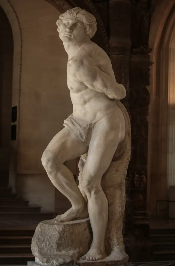 The Rebellious Slave By Michelangelo