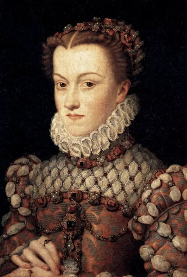 Elisabeth of Austria, Queen of France By François Clouet