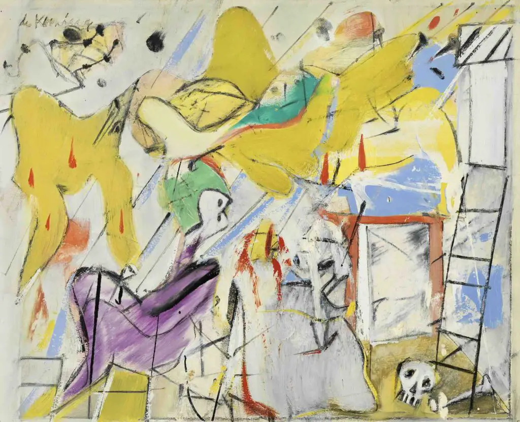 Abstraction, 1959-50 By Willem De Kooning