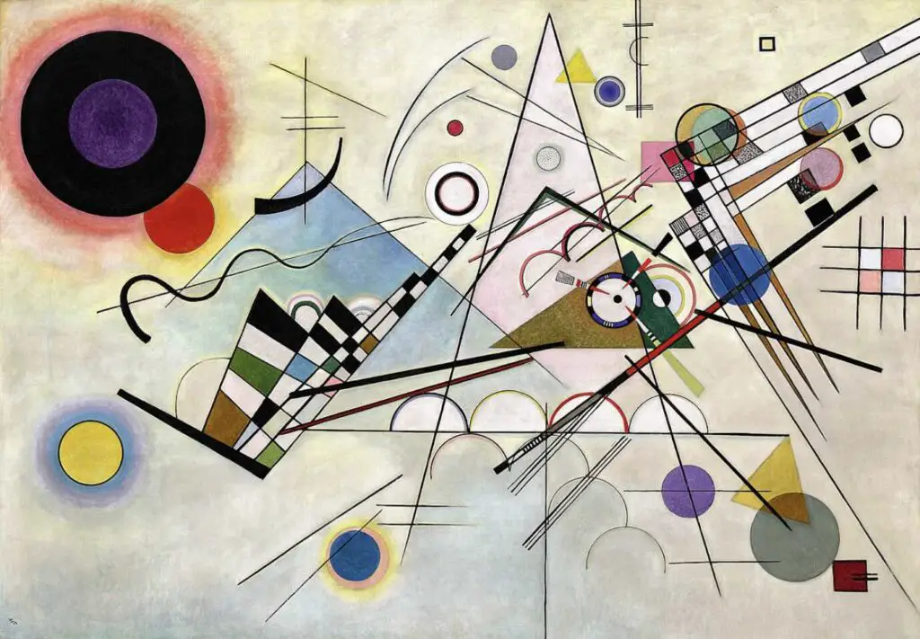 Composition 8, 1866 By Wassily Kandinsky