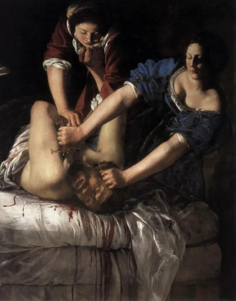 Judith Slaying Holofernes, 1612 to 1613, By Artemisia Gentileschi