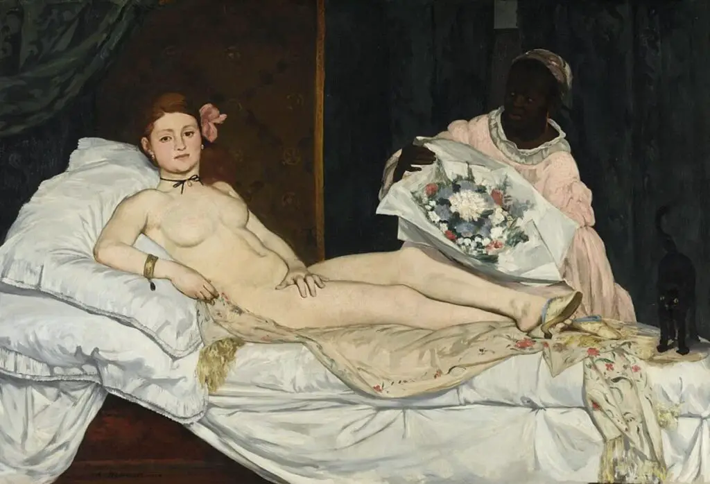 Olympia, 1863 By Édouard Manet