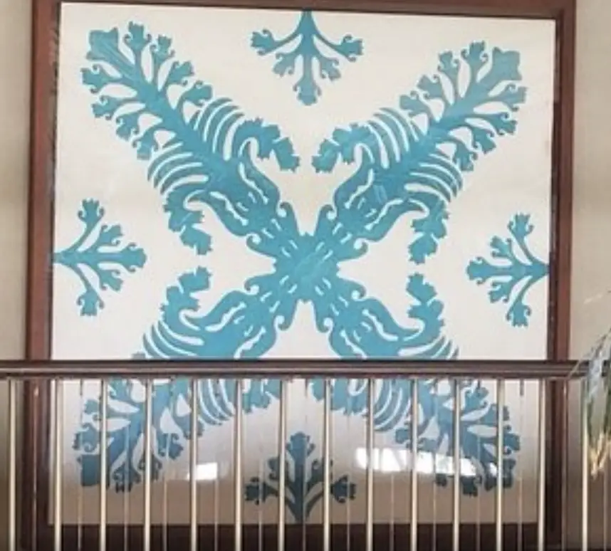 Quilt Art in Mauna Kea Beach Hotel  