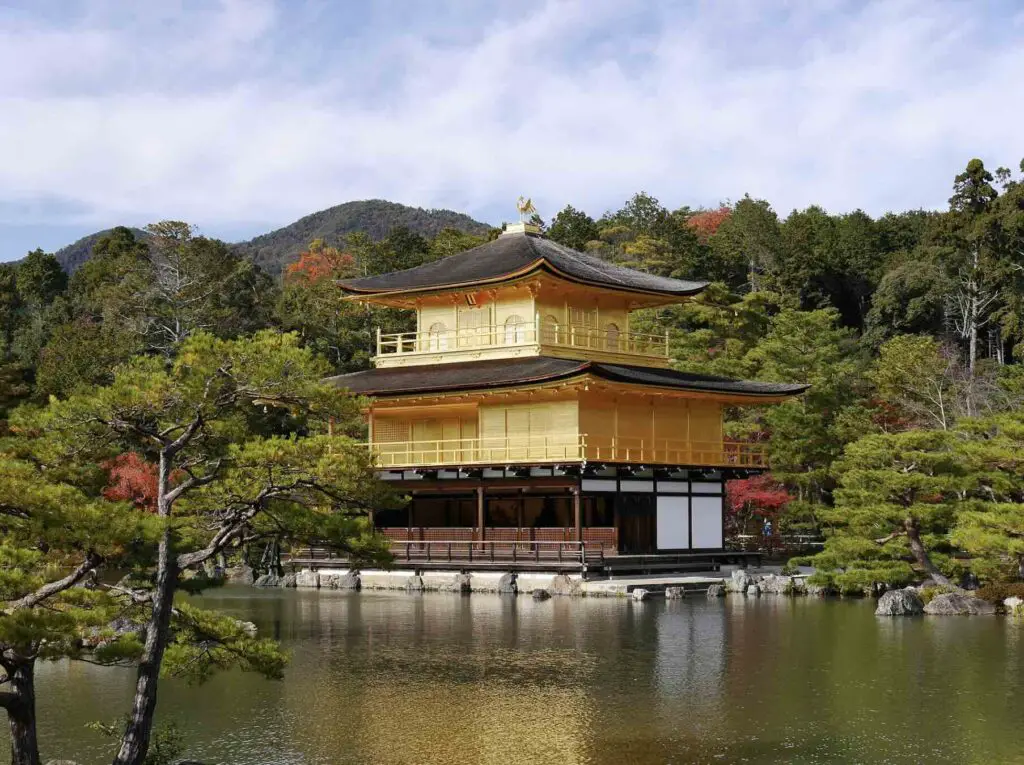 Golden Pavilion (Kinkaku-ji) in Kyoto 