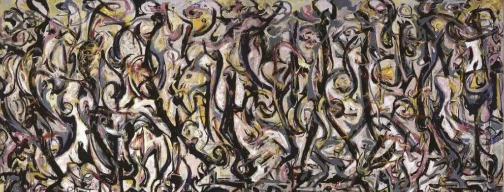 Mural (1943) by Jackson Pollock