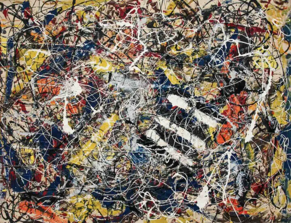 Number 17A (1948) by Jackson Pollock