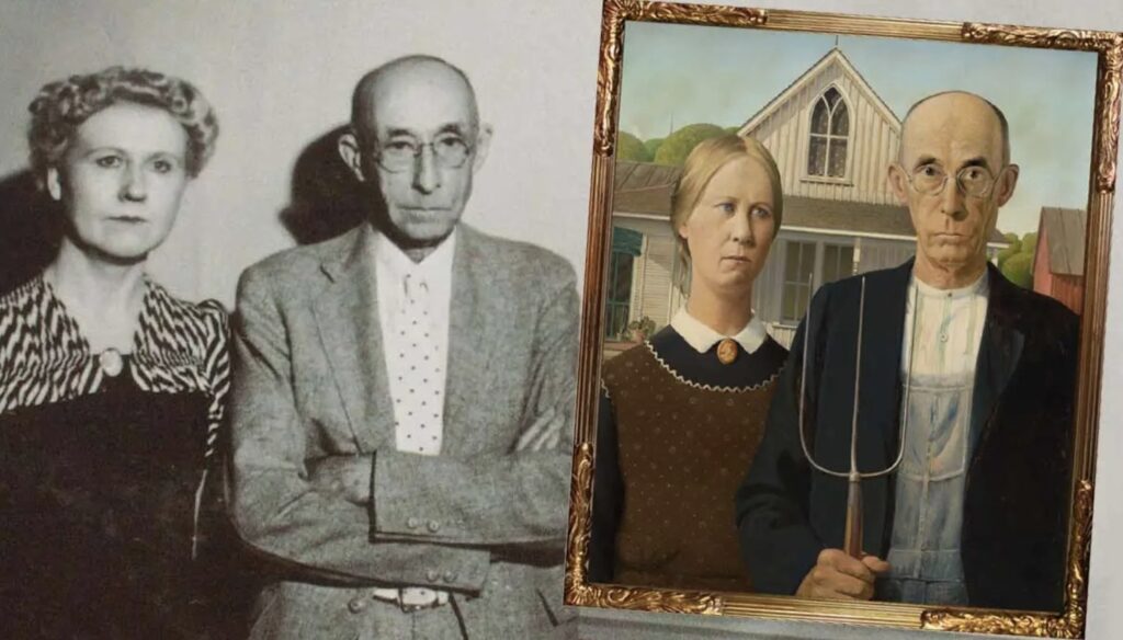 American Gothic (1930) By Grant Wood